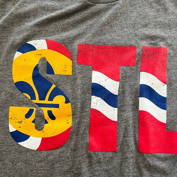 STL St Louis T-shirt size S - Picture 3 of 4